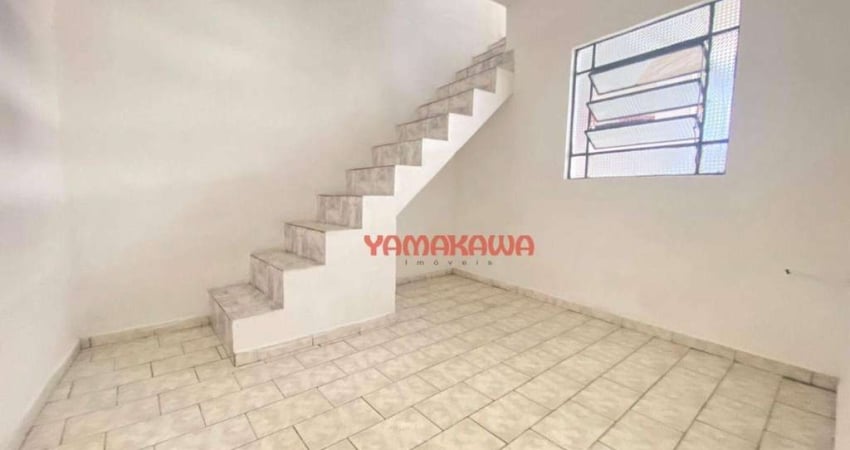 Sobrado com 2 dormitórios para alugar, 70 m² por R$ 1.266,29/mês - Cidade Líder - São Paulo/SP