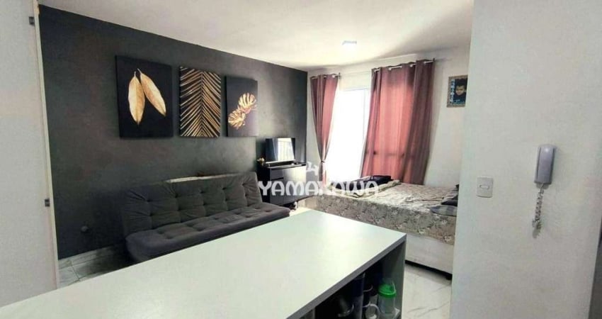 Apartamento com 1 dormitório para alugar, 28 m² por R$ 1.684,00/mês - Vila Ré - São Paulo/SP