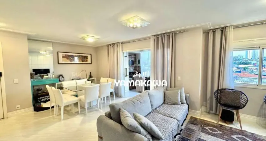 Apartamento com 3 dormitórios à venda, 96 m² por R$ 1.300.000,00 - Tatuapé - São Paulo/SP