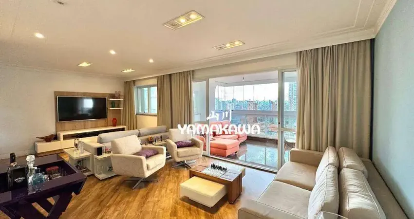 Apartamento com 4 dormitórios à venda, 230 m² por r$ 2.600.000,00 - jardim anália franco - são paulo/sp