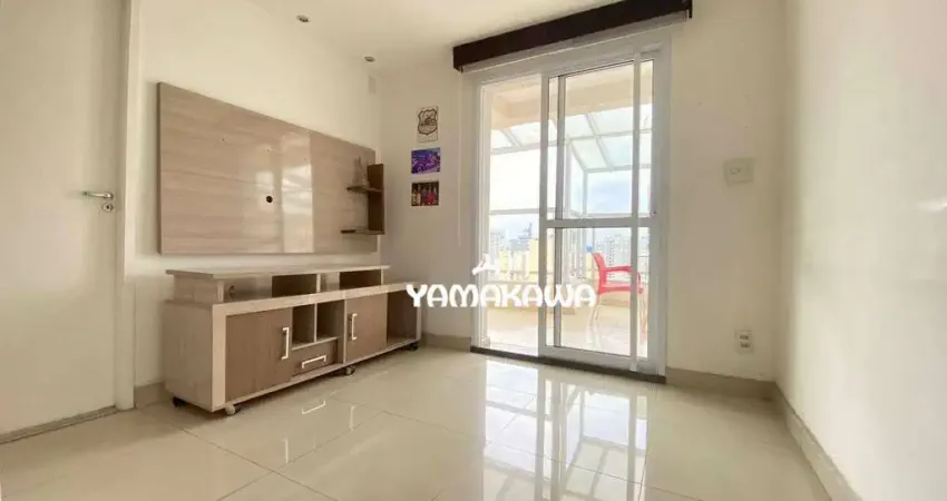 Apartamento com 1 dormitório para alugar, 40 m² por R$ 3.400,00/mês - Tatuapé - São Paulo/SP