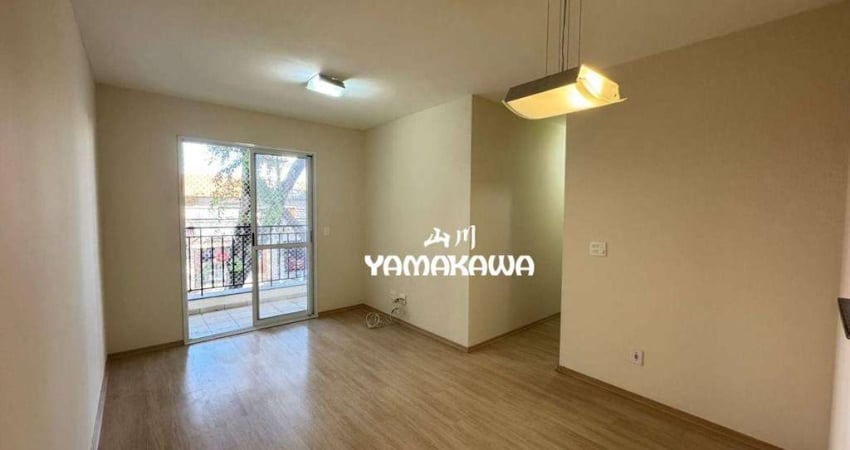 Apartamento com 3 dormitórios para alugar, 70 m² por R$ 3.440,00/mês - Tatuapé - São Paulo/SP