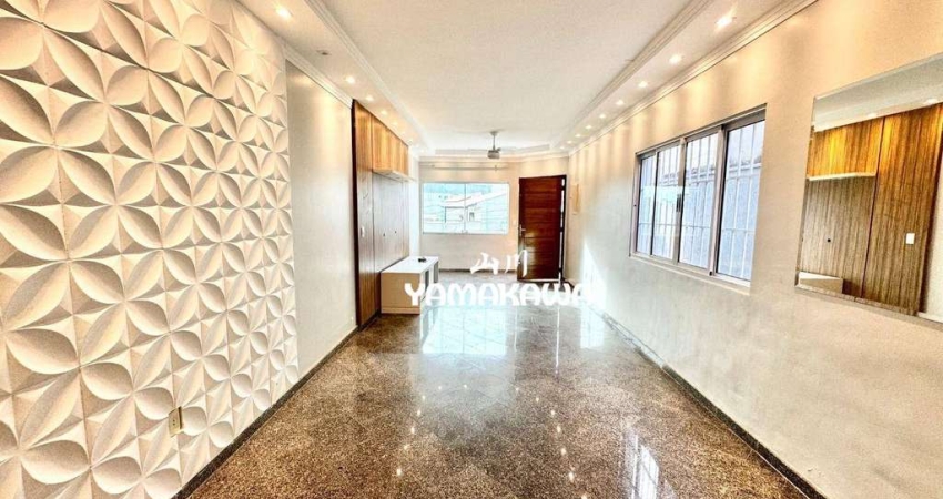 Sobrado com 3 dormitórios, 189 m² - venda por R$ 960.000,00 ou aluguel por R$ 5.428,06/mês - Cidade Patriarca - São Paulo/SP