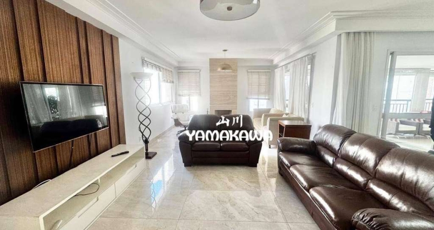 Apartamento com 3 dormitórios para alugar, 225 m² por R$ 19.360,63/mês - Tatuapé - São Paulo/SP