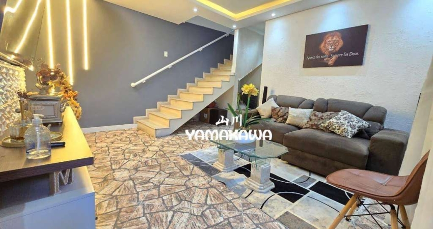 Sobrado com 3 dormitórios à venda, 109 m² por R$ 595.000,00 - Itaquera - São Paulo/SP