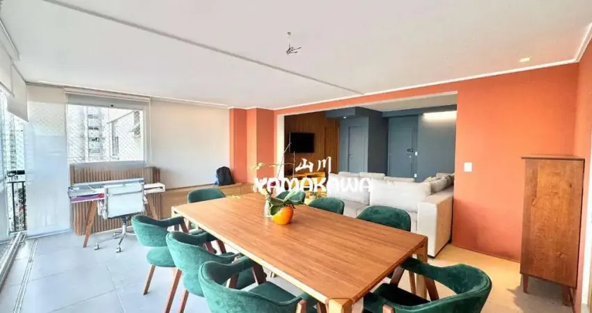 Apartamento com 3 dormitórios à venda, 123 m² por r$ 1.640.000,00 - tatuapé - são paulo/sp