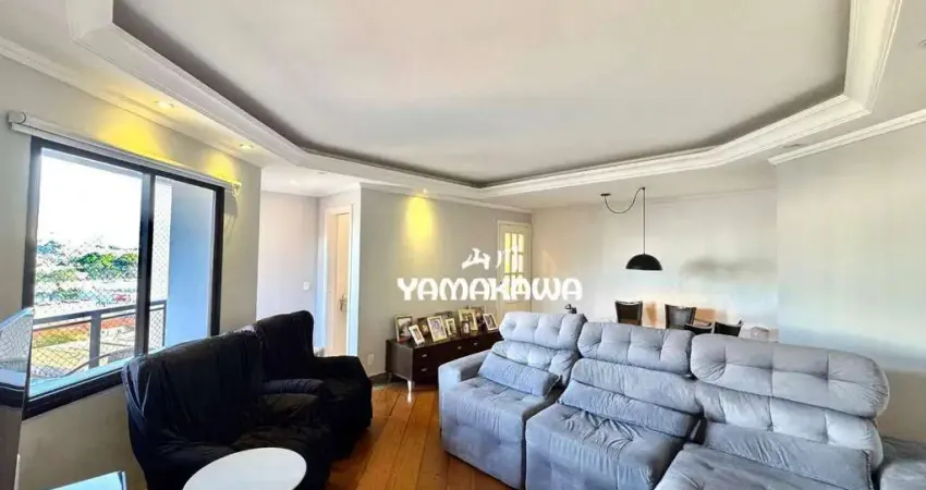 Apartamento com 3 dormitórios à venda, 133 m² por r$ 890.000,00 - jardim anália franco - são paulo/sp