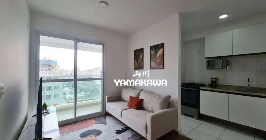 Apartamento com 1 dormitório, 45 m² - venda por r$ 650.000,00 ou aluguel por r$ 4.421,00/mês - tatuapé - são paulo/sp