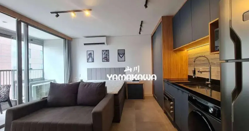 Apartamento com 1 dormitório, 31 m² - venda por r$ 650.000,00 ou aluguel por r$ 4.841,00/mês - tatuapé - são paulo/sp