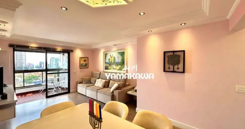 Apartamento com 3 dormitórios à venda, 94 m² por r$ 1.100.000,00 - tatuapé - são paulo/sp