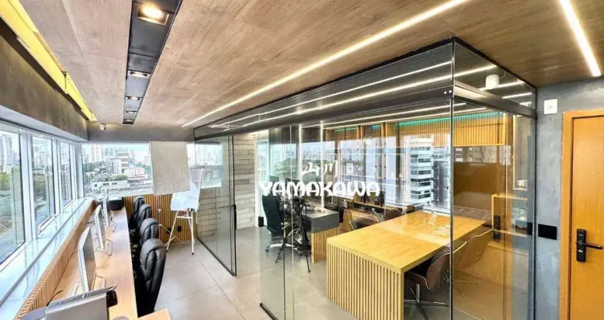 Sala, 35 m² - venda por r$ 830.000,00 ou aluguel por r$ 6.885,00/mês - tatuapé - são paulo/sp