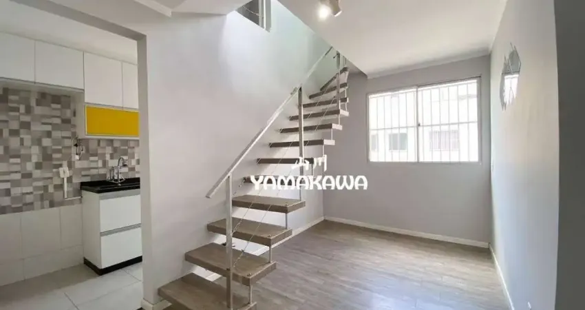 Apartamento duplex com 2 dormitórios à venda, 88 m² por r$ 445.000,00 - aricanduva - são paulo/sp