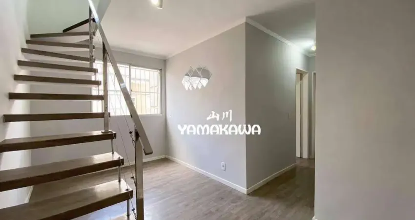 Apartamento duplex com 2 dormitórios à venda, 88 m² por r$ 444.000,00 - aricanduva - são paulo/sp