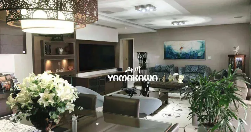 Apartamento com 3 dormitórios à venda, 192 m² por r$ 2.800.000,00 - tatuapé - são paulo/sp