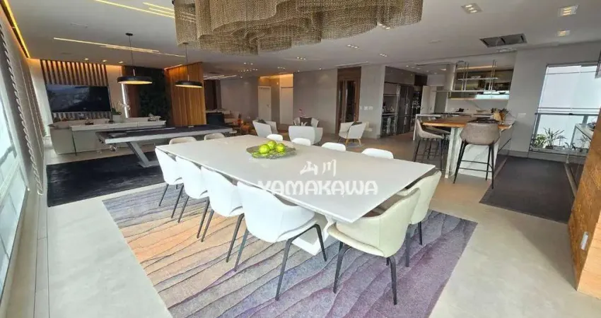 Apartamento com 3 dormitórios à venda, 374 m² por r$ 11.250.000,00 - tatuapé - são paulo/sp