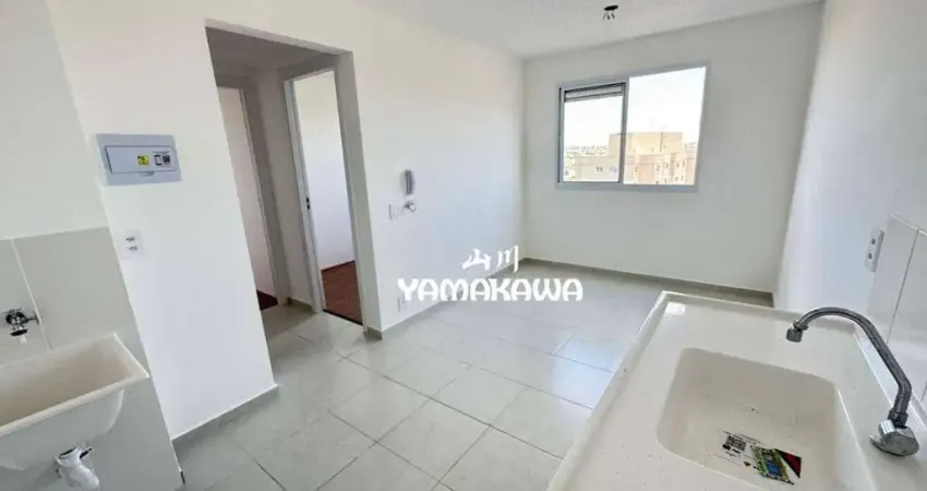 Apartamento com 2 dormitórios para alugar, 32 m² por r$ 1.462,40/mês - guaianases - são paulo/sp