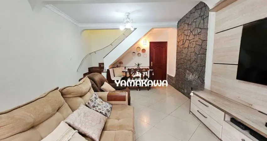 Sobrado com 3 dormitórios à venda, 130 m² por r$ 850.000,00 - vila ré - são paulo/sp
