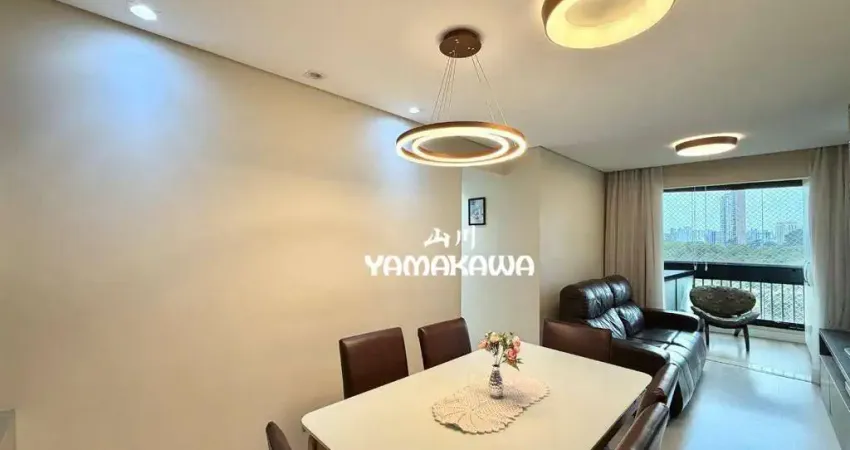 Apartamento com 3 dormitórios à venda, 72 m² por r$ 800.000,00 - tatuapé - são paulo/sp