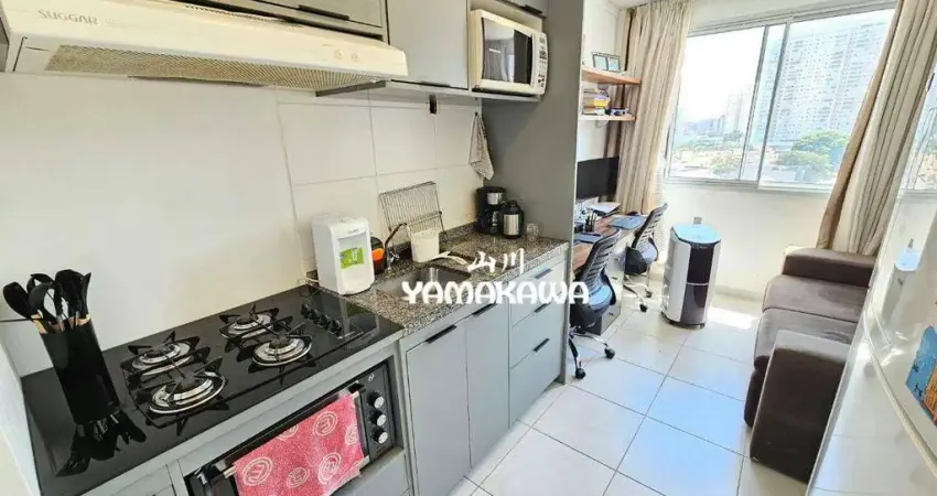 Apartamento com 1 dormitório à venda, 25 m² por r$ 280.000,00 - tatuapé - são paulo/sp