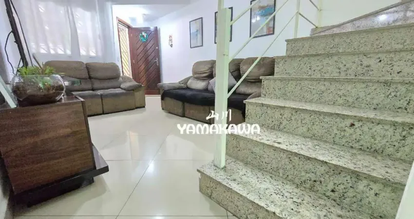 Sobrado com 3 dormitórios à venda, 130 m² por r$ 640.000,00 - vila ré - são paulo/sp