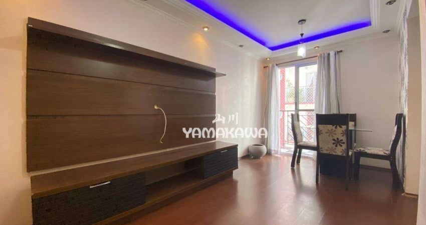 Apartamento com 2 dormitórios à venda, 47 m² por R$ 220.000,00 - Vila Carmosina - São Paulo/SP