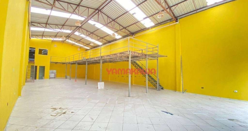 Salão para alugar, 290 m² por R$ 6.052,14/mês - Guaianazes - São Paulo/SP