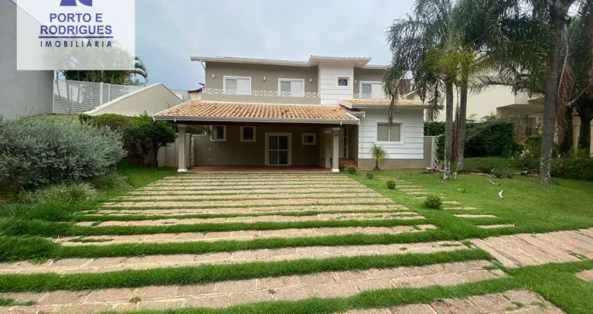 Casa com 3 dormitórios para alugar, 317 m² por r$ 16.788/mês - alphaville -camb- campinas/sp