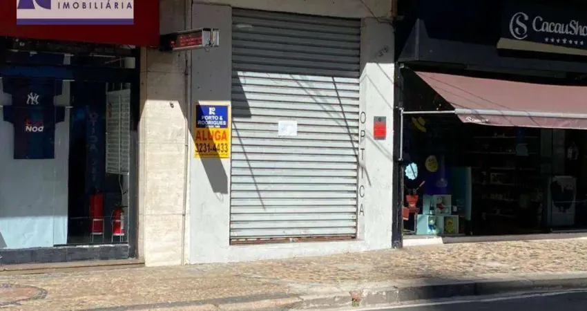 Salão para alugar, 30 m² por r$ 3.153,00/mês - centro - campinas/sp