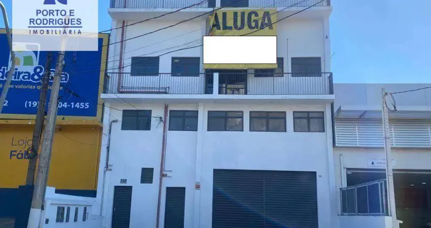 Galpão para alugar, 750 m² por r$ 16.310,00/mês - jardim do trevo - campinas/sp