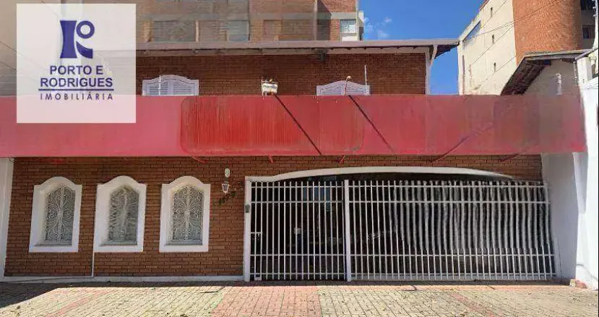 Casa comercial para alugar, 391 m² por r$ 10.000/mês - jardim flamboyant - campinas/sp