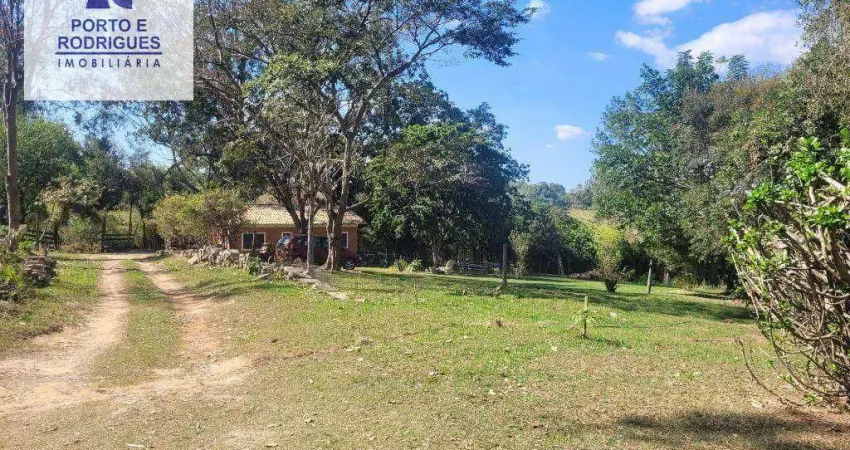 Chácara com 4 dormitórios à venda, 18000 m² por r$ 2.800.000,00 - zona rural - campinas/sp