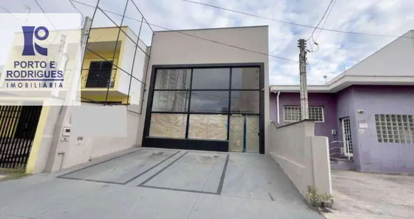 Salão para alugar, 230 m² por r$ 12.140/mês - jardim guanabara -camb- campinas/sp