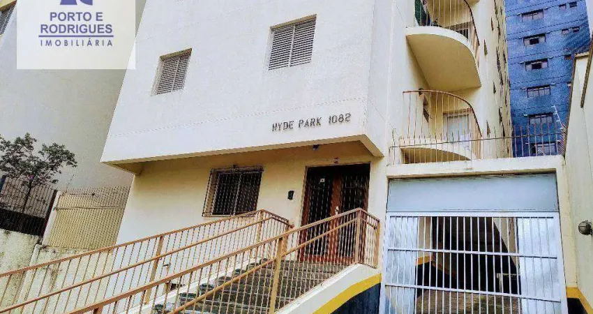 Apartamento com 1 dormitório para alugar, 55 m² por r$ 2.395,50/mês - centro - campinas/sp