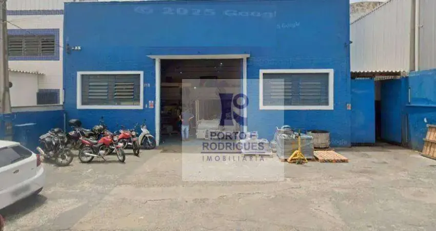 Barracão para alugar, 275 m² por r$ 7.187,00/mês - jardim leonor - campinas/sp