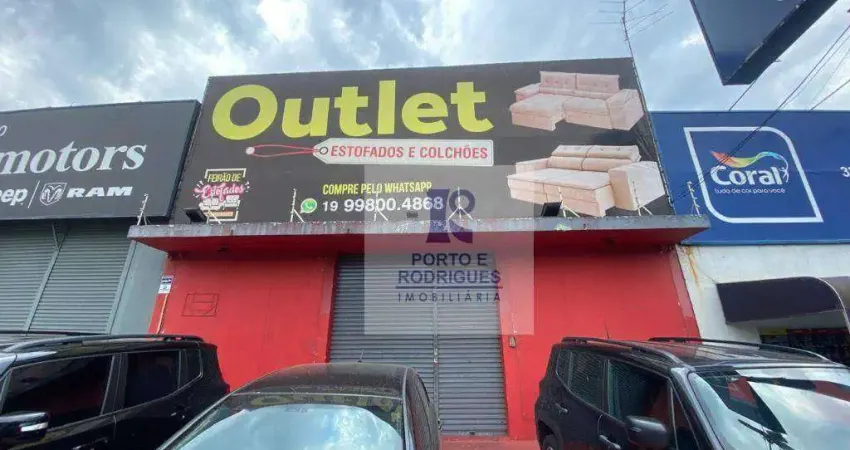 Galpão para alugar, 340 m² por r$ 10.970,00/mês - jardim do trevo - campinas/sp