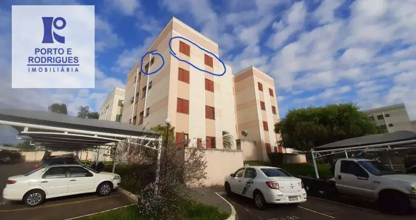 Apartamento com 2 dormitórios, garagem , lotimo ´preço  à venda,  por r$ 185.000 - jardim san diego - campinas/sp