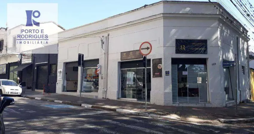 Salão à venda, 220 m² por r$ 1.550.000 - vila industrial -camb- campinas/sp