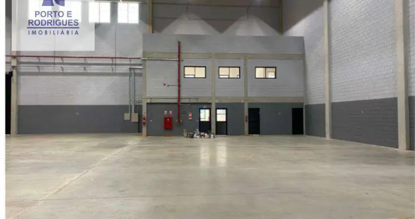 Galpão para alugar, 1696 m² por r$ 44.966/mês - parque emília - filial camb - sumaré/sp