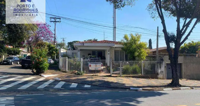 Casa residencial/comercial com 3 dormitórios à venda, 191 m² por r$ 1.090.000 - jardim chapadão -camb- campinas/sp