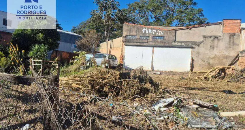 Terreno à venda, 245 m² por r$ 450.000,00 - ponte preta - campinas/sp