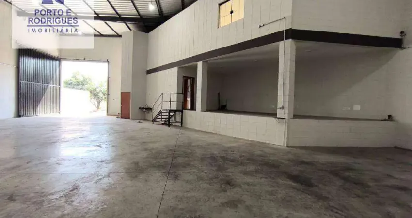 Barracão para alugar, 425 m² por r$ 13.960/mês - parque via norte - campinas/spmais informs.vide descr/imovel.