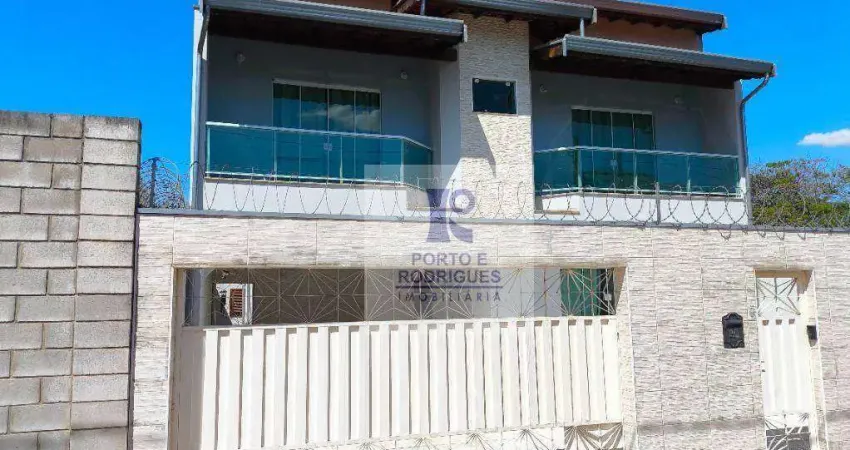 Casa com 4 dormitórios, 6 banheiros, à venda, 249 m² por r$ 900.000 - parque via norte - campinas/sp