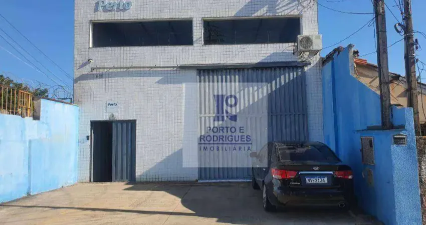 Barracão para alugar, 250 m² por r$ 7.390,00/mês - vila marieta - campinas/sp