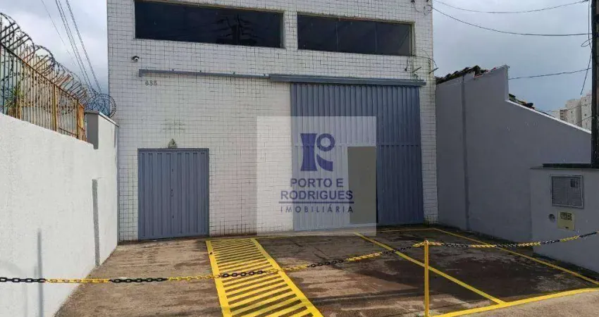 Barracão para alugar, 250 m² por r$ 7.390,00/mês - vila marieta - campinas/sp