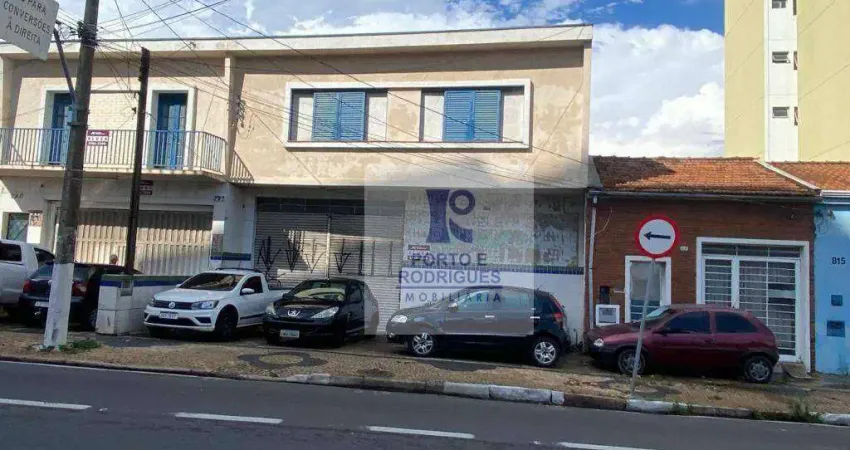 Barracão para alugar, 350 m² por r$ 5.851/mês - ponte preta - campinas/sp
