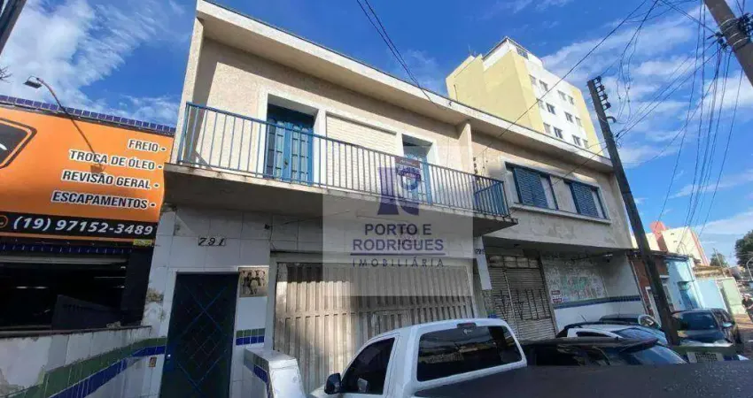 Sobrado com 4 dormitórios para alugar, 230 m² por r$ 3.780/mês - ponte preta - campinas/sp