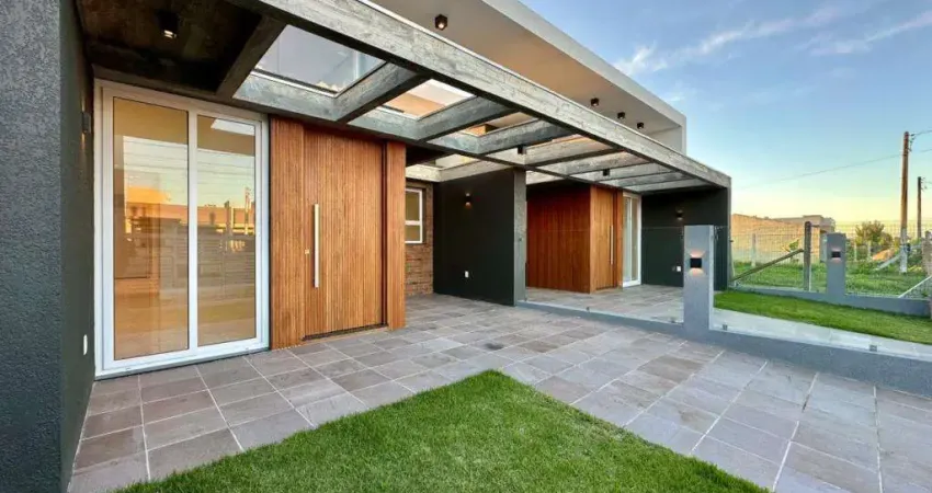 Casa geminada 2 dorm à venda no Bairro JARDIM BEIRA MAR com 77 m² de área privativa - 1 vaga de garagem
