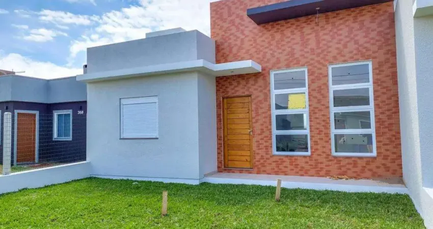 Casa geminada 2 dorm à venda no bairro nova guarani com 68 m² de área privativa - 1 vaga de garagem