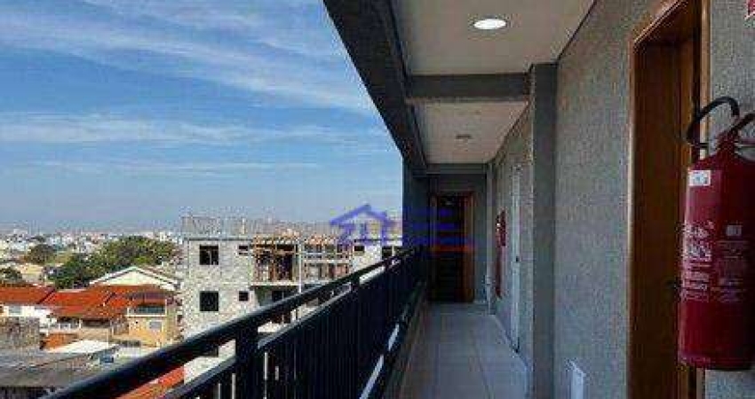 Apartamento com 1 dormitório para alugar, 25 m² na  - Cidade Patriarca - São Paulo/SP