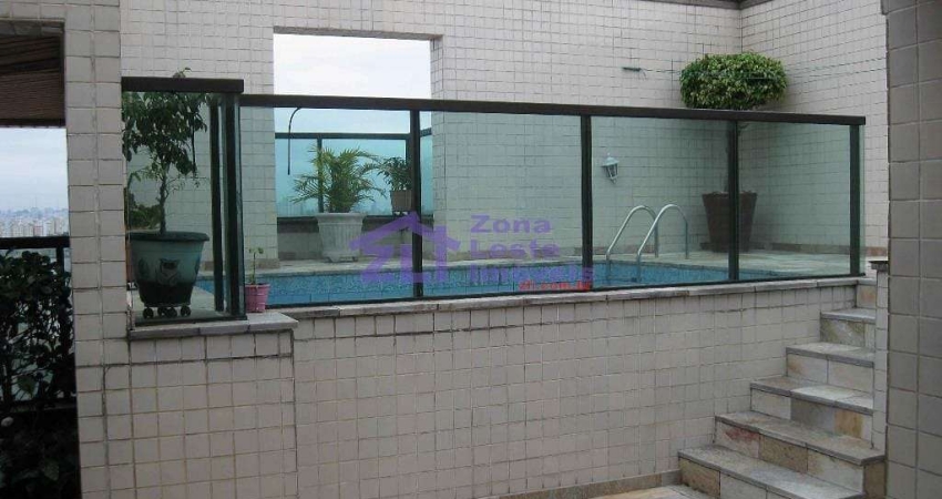 Cobertura, 250 m² - venda por R$ 2.120.000,00 ou aluguel por R$ 13.000,00/mês - Tatuapé - São Paulo